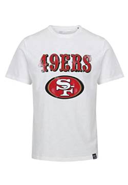 Recovered San Francisco 49ers White NFL Est Ecru T-Shirt - M von Recovered