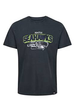 Recovered Seattle Seahawks Black NFL Galore Washed T-Shirt - 3XL von Recovered