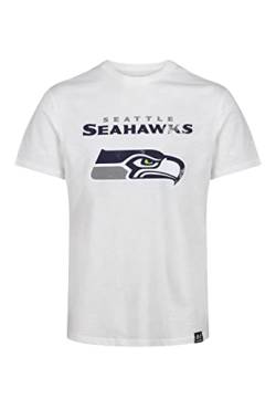 Recovered Seattle Seahawks White NFL Est Ecru T-Shirt - XXL von Recovered