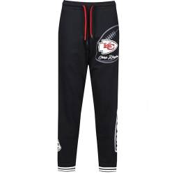 Recovered Sweatpants - NFL - Kansas City Chiefs 'Chiefs Kingdom ' Black L von Recovered