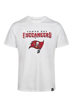 Recovered Tampa Bay Buccaneers White NFL Est Ecru T-Shirt - XL von Recovered