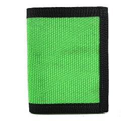 Captain Bifold Wallet - Tough Leather Wallet w/Boot Leather, Fire Hose, Grün , Minimalistisch von Recycled Firefighter