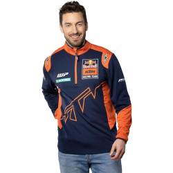 Red Bull KTM Official Teamline Half-Zip Sweater, Herren-3XL-Original Merchandise von Red Bull