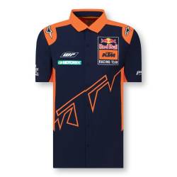 Red Bull Kurzarmhemd KTM Official Teamline Blau Gr. M von Red Bull