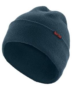 Red Chili Tuolu Beanie Blau - Merino Stylische lässige Mütze, Größe One Size - Farbe Deep Blue von Red Chili