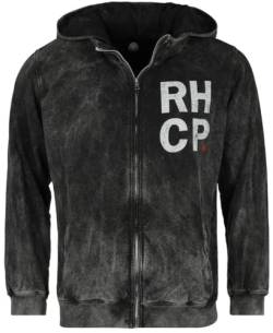 Red Hot Chili Peppers Crest Männer Kapuzenjacke schwarz M von Red Hot Chili Peppers