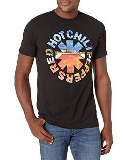 Red Hot Chili Peppers Herren Official Californication Asterisk T-Shirt, Schwarz, Klein von Red Hot Chili Peppers