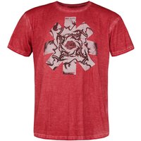 Red Hot Chili Peppers T-Shirt - Blood, Sugar, Sex, & Magik - S bis 3XL - für Männer - Größe S - rot  - Lizenziertes Merchandise! von Red Hot Chili Peppers