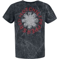 Red Hot Chili Peppers T-Shirt - Scratch Logo - S - für Männer - Größe S - schwarz  - Lizenziertes Merchandise! von Red Hot Chili Peppers