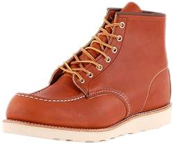 Red Wing 6-inch Moc Toe Herren Stiefel Tan - 8 UK von Red Wing