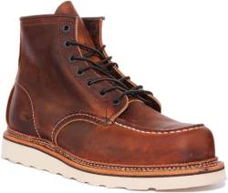 Red Wing Heritage Herren Moc 15,2 cm Stiefel, Braun (Kupfer rau und robust), 43.5 EU von Red Wing