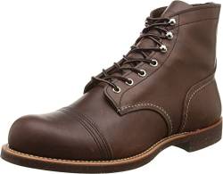 Red Wing Herren Iron Ranger Leder Amber Stiefel 44 EU von Red Wing