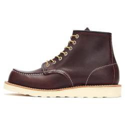 Red Wing Shoes Classic Moc Toe Excilbur Mens Black Cherry Boots-UK 10.5 / EU 45 von Red Wing
