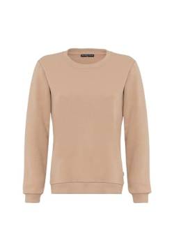 Red Bridge Damen Crewneck Sweatshirt Pullover Premium Basic Beige 3XL von Redbridge