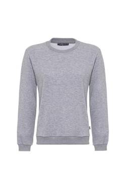 Red Bridge Damen Crewneck Sweatshirt Pullover Premium Basic Grau-Melange L von Redbridge