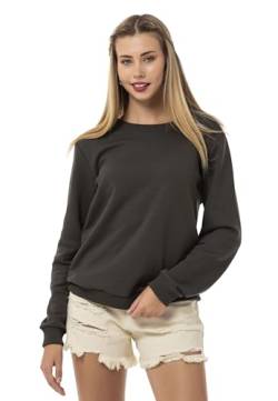 Red Bridge Damen Crewneck Sweatshirt Pullover Premium Basic Khaki L von Redbridge