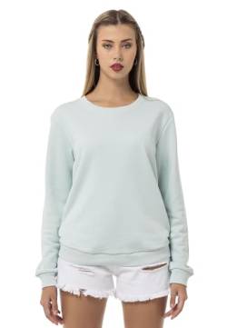 Red Bridge Damen Crewneck Sweatshirt Pullover Premium Basic Mint L von Redbridge