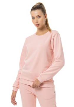 Red Bridge Damen Crewneck Sweatshirt Pullover Premium Basic Pink L von Redbridge