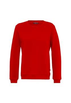 Red Bridge Damen Crewneck Sweatshirt Pullover Premium Basic Rot XS von Redbridge