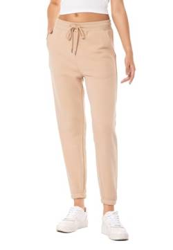 Red Bridge Damen Hose Jogginghose Freizeithose Sweat Pants Beige XS von Redbridge