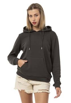 Red Bridge Damen Kapuzenpullover Sweatshirt Hoodie Pullover Premium Basic Khaki 3XL von Redbridge