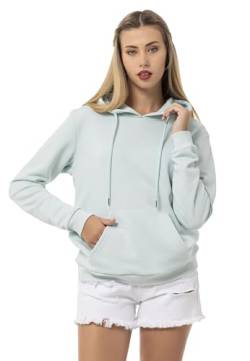 Red Bridge Damen Kapuzenpullover Sweatshirt Hoodie Pullover Premium Basic Mint S von Redbridge