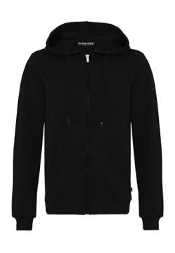 Red Bridge Damen Kapuzenpullover Zip Hoodie mit Reißverschluss Premium Basic Schwarz M von Redbridge