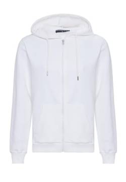 Red Bridge Damen Kapuzenpullover Zip Hoodie mit Reißverschluss Premium Basic Weiss M von Redbridge