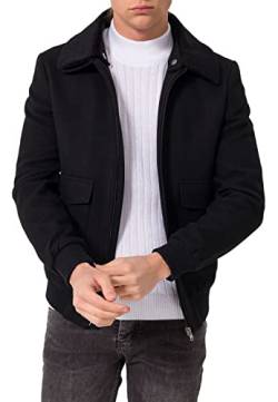 Red Bridge Herren Jacke Fliegerejacke Schwarz L von Redbridge