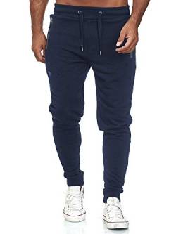 Red Bridge Herren Jogginghose Jogger Hose Freizeithose Sweat-Pants R-B-J M4236-Dunkelblau-M von Redbridge