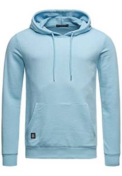 Red Bridge Herren Kapuzenpullover Hoodie Premium Basic,Blau-i,L von Redbridge