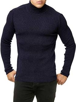 Red Bridge Herren Rollkragen Pullover Sweatshirt Strickpullover Navy L von Redbridge