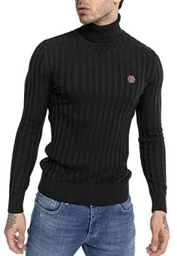 Red Bridge Herren Rollkragen Pullover Sweatshirt Strickpullover Schwarz M von Redbridge