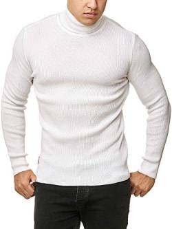 Red Bridge Herren Rollkragen Pullover Sweatshirt Strickpullover Weiß S von Redbridge