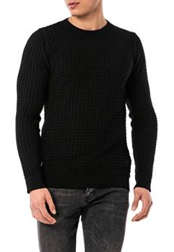 Red Bridge Herren Strickpullover Pullover Schwarz XL von Redbridge