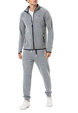 Redbridge 2-teiliges Set Sweatjacke und Jogger Jogginganzug Kombi Premium Khaki S von Redbridge