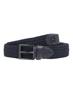 Redbridge Elastischer Gürtel für Herren und Damen geflochten Stretchgürtel Unisex Blau 85 von Redbridge