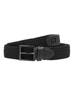 Redbridge Elastischer Gürtel für Herren und Damen geflochten Stretchgürtel Unisex Schwarz 95 von Redbridge