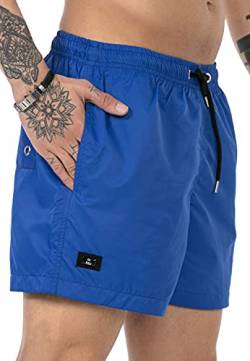 Redbridge Herren Badehose kurz Badeshorts schnelltrocknend Blau M von Redbridge