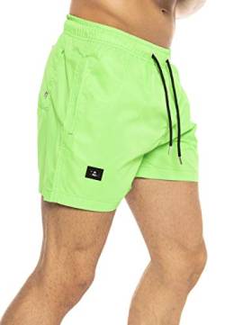 Redbridge Herren Badehose kurz Badeshorts schnelltrocknend Grün XXL von Redbridge