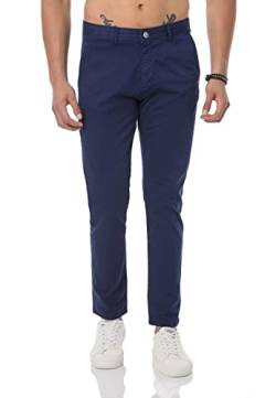 Redbridge Hose für Herren Chino-Hose Freizeithose Casual Business Stretch Pants Indigo W40 L34 von Redbridge