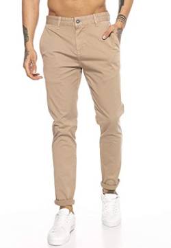 Redbridge Hose für Herren Chino-Hose Freizeithose Casual Business Stretch Pants Sand W31 L32 von Redbridge