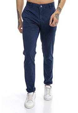 Redbridge Hose für Herren Chino Pants Straight Leg Indigo W30 L32 von Redbridge