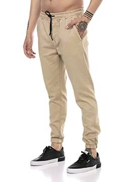 Redbridge Hose für Herren Freizeit-Hose Jogger Pants Chino Camel L von Redbridge