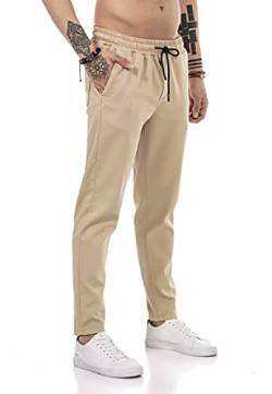 Redbridge Hose für Herren Freizeit-Hose Jogger Pants Chino Camel S von Redbridge