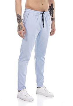 Redbridge Hose für Herren Freizeit-Hose Jogger Pants Chino Hellblau XL von Redbridge