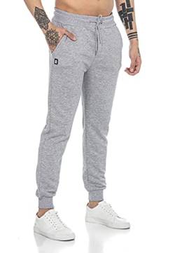 Redbridge Jogging-Hose für Herren Jogger Sweat-Pants Freizeithose Basic Grau L von Redbridge