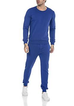 Redbridge Jogginganzug für Herren Jogger-Set Trainingsanzug Sweat Basic Blau M von Redbridge