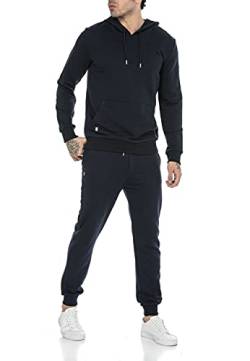 Redbridge Jogginganzug für Herren Jogger-Set Trainingsanzug Sweat Basic Dunkelblau L von Redbridge