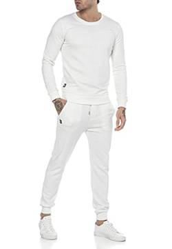 Redbridge Jogginganzug für Herren Jogger-Set Trainingsanzug Sweat Basic Ecru M von Redbridge